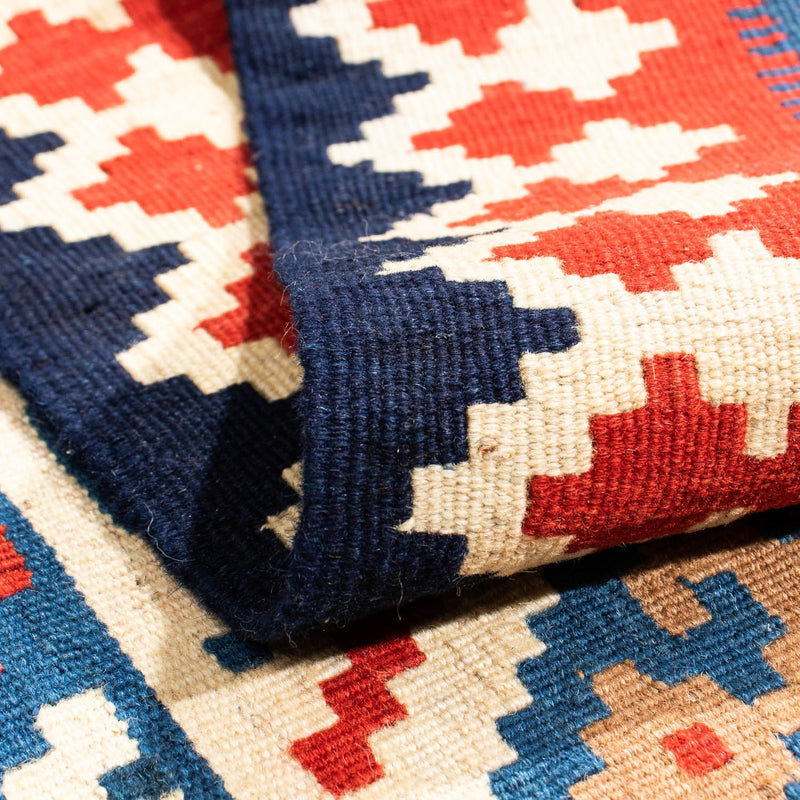 Kelim tapijt - Oosters vierkant  - 103 x 100 cm - veelkleurig