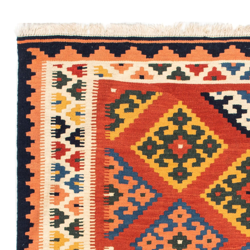 Kelim tapijt - Oosters vierkant  - 106 x 104 cm - rood