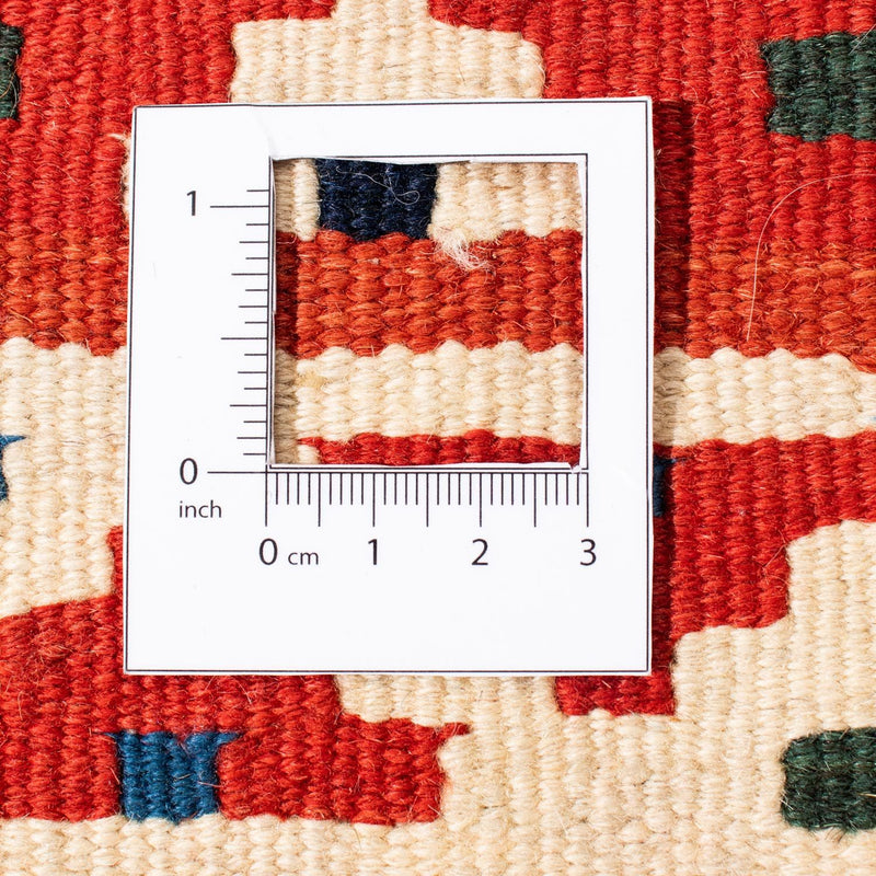 Kelim tapijt - Oosters vierkant  - 106 x 104 cm - rood