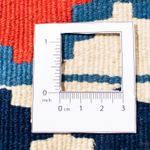 Kelim tapijt - Oosters vierkant  - 103 x 100 cm - donkerblauw