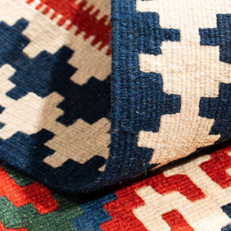 Kelim tapijt - Oosters vierkant  - 102 x 96 cm - veelkleurig