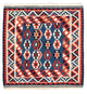 Kilim Fars Tapijt 105x105cm