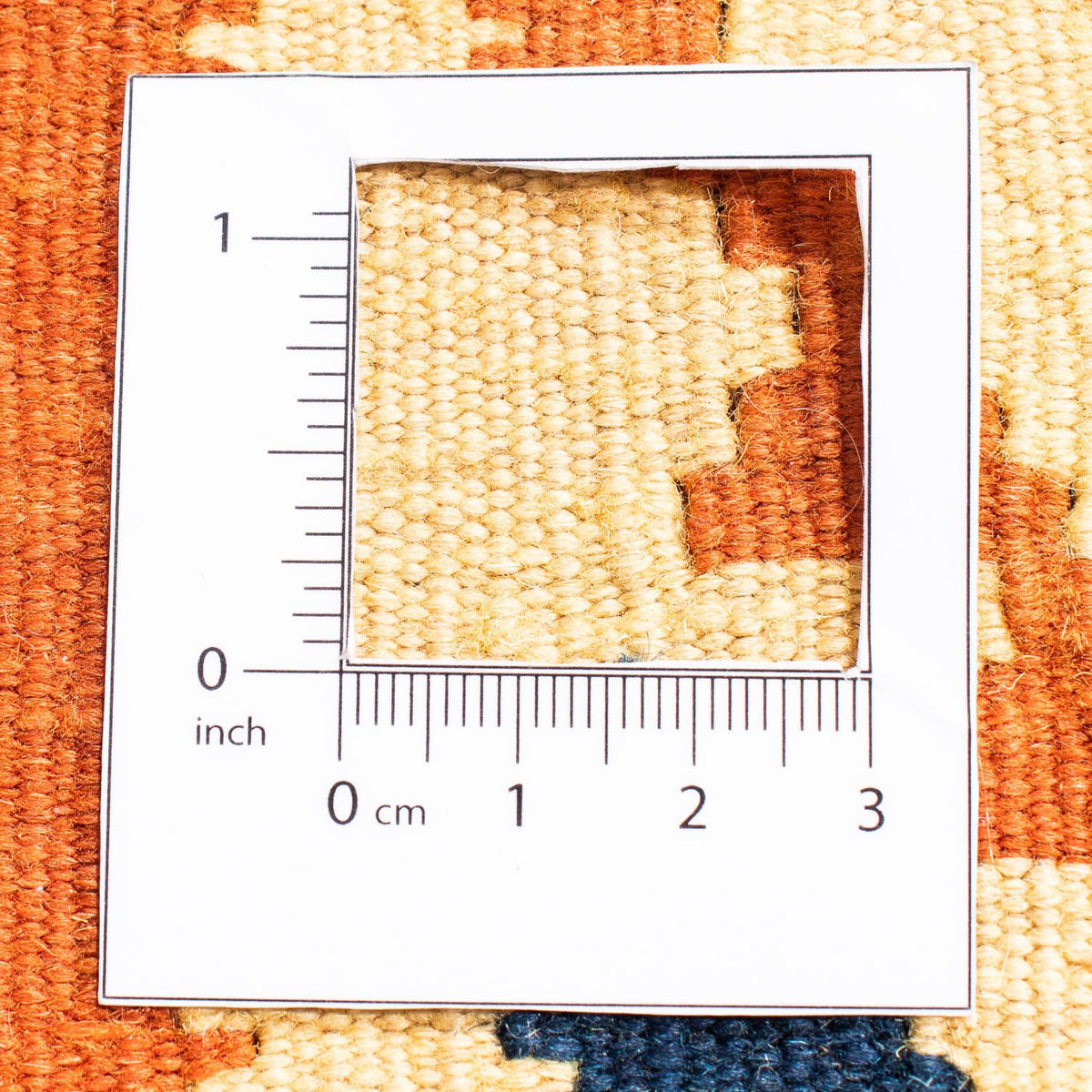 Kelim tapijt - Oosters vierkant  - 103 x 100 cm - beige