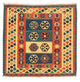 Kilim Fars Tapijt 100x100cm