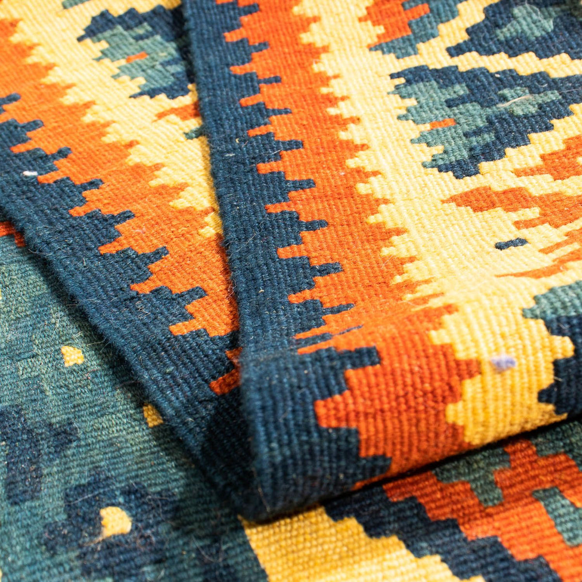 Kelim tapijt - Oosters vierkant  - 102 x 101 cm - veelkleurig