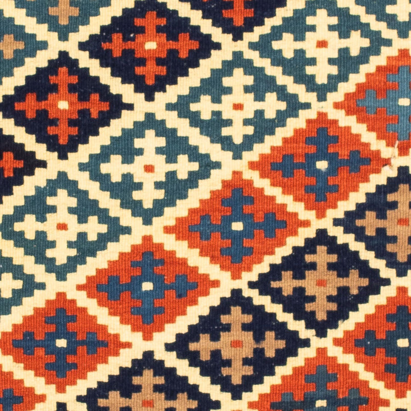 Kelim tapijt - Oosters vierkant  - 107 x 101 cm - beige