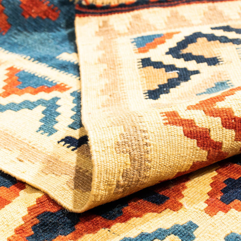 Kelim tapijt - Oosters vierkant  - 105 x 102 cm - veelkleurig