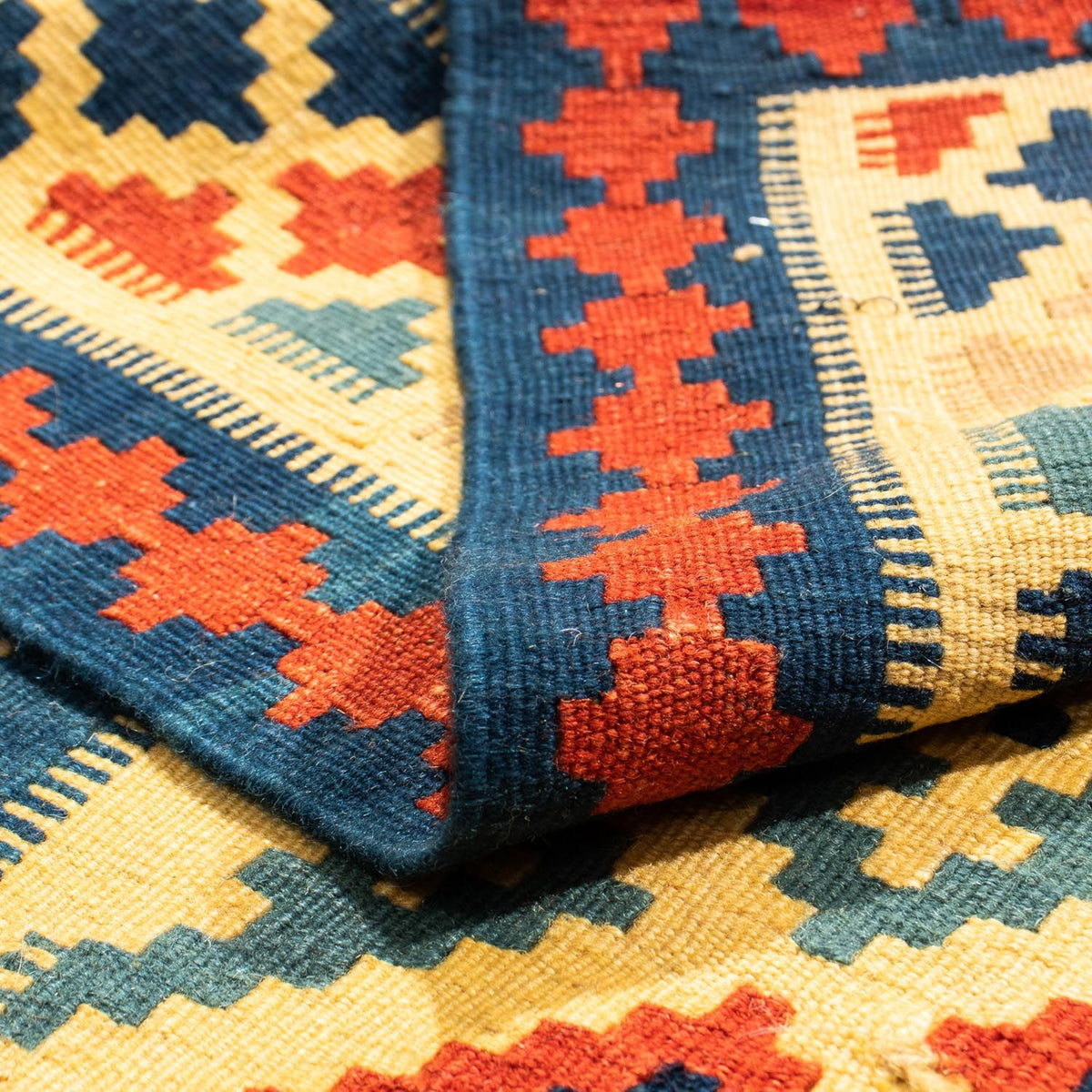 Kelim tapijt - Oosters vierkant  - 105 x 102 cm - veelkleurig