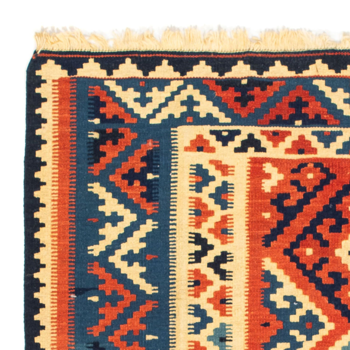 Kelim tapijt - Oosters vierkant  - 104 x 101 cm - veelkleurig