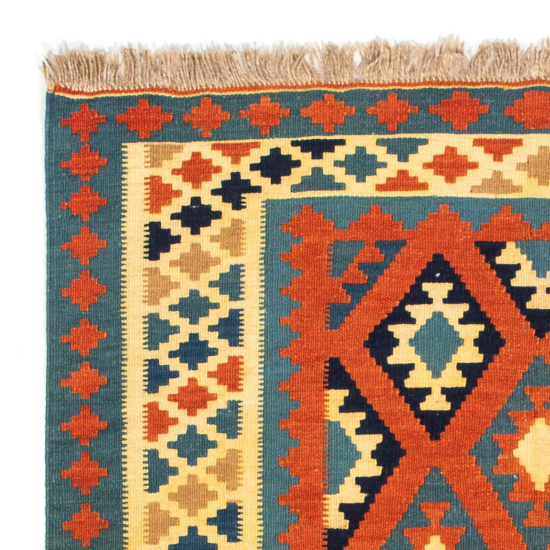 Kelim tapijt - Oosters vierkant  - 103 x 103 cm - roest