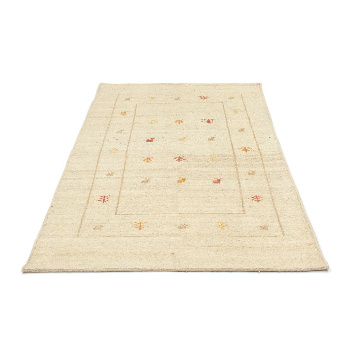 Gabbeh tapijt - Perzisch - 179 x 108 cm - beige