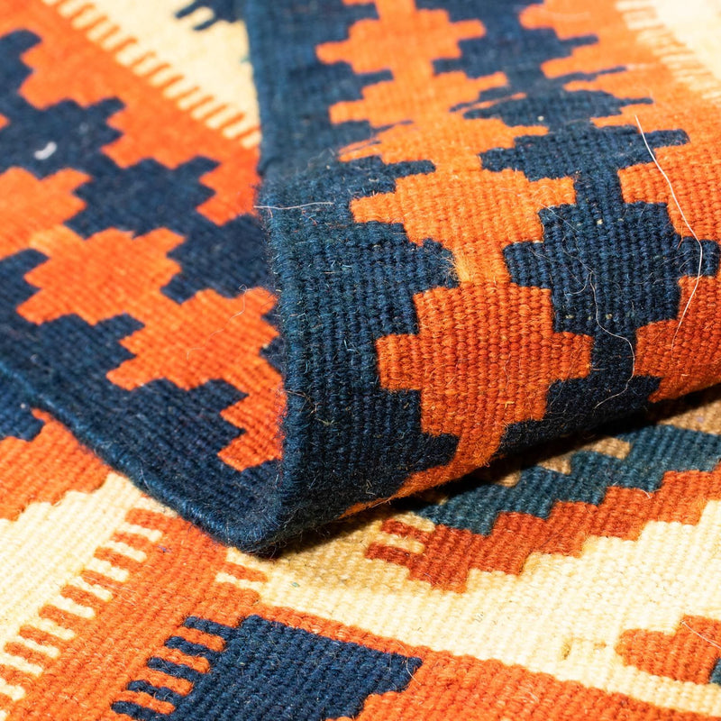 Kelim tapijt - Oosters vierkant  - 103 x 100 cm - beige