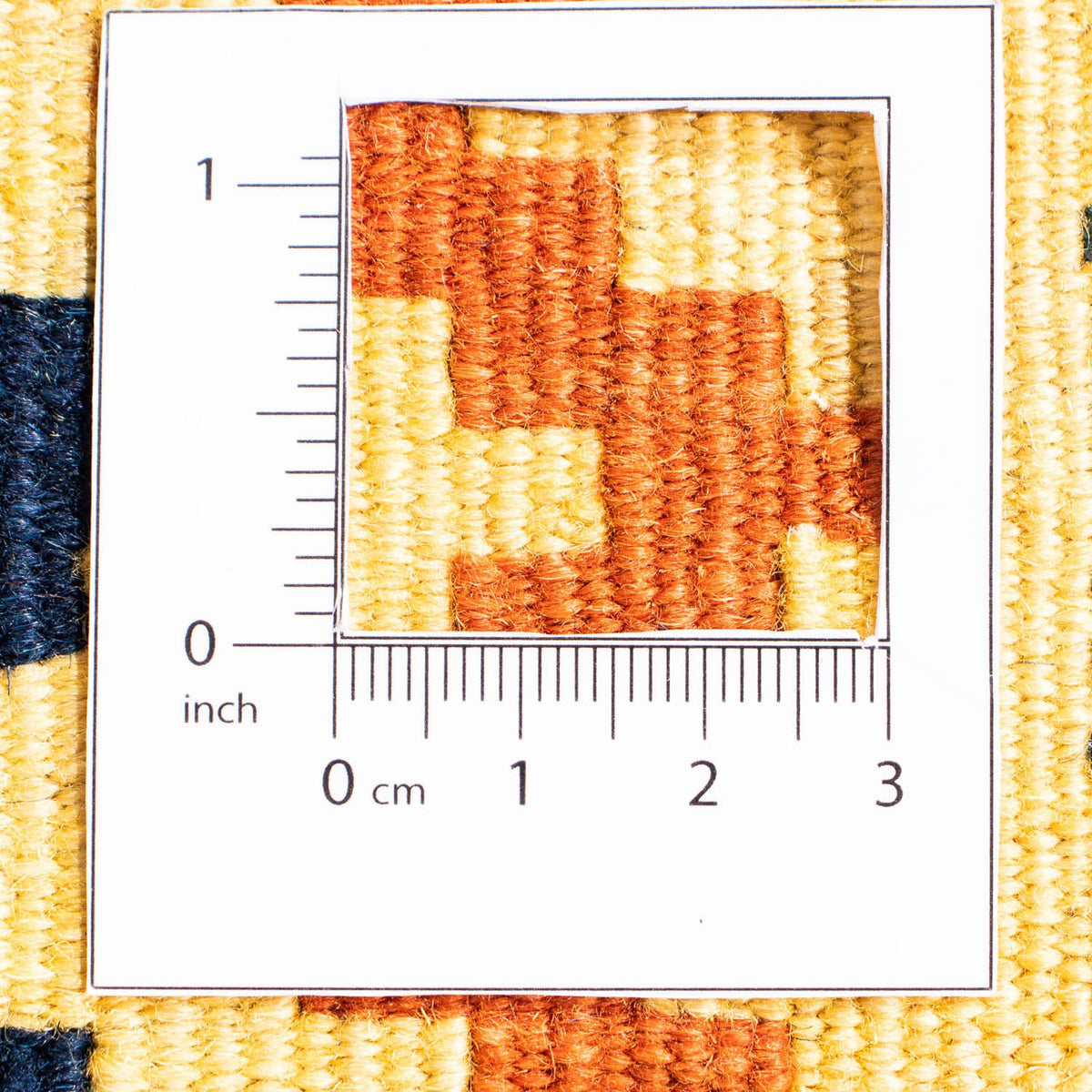 Kelim tapijt - Oosters vierkant  - 103 x 100 cm - roest