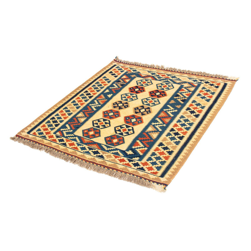 Kelim tapijt - Oosters vierkant  - 103 x 100 cm - beige