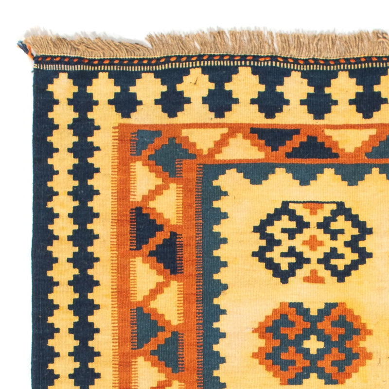 Kelim tapijt - Oosters vierkant  - 107 x 100 cm - licht beige