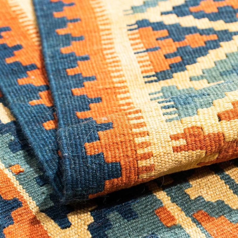 Kelim tapijt - Oosters vierkant  - 105 x 95 cm - veelkleurig