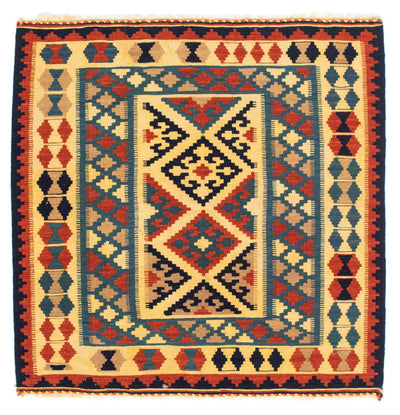 Kilim Fars Tapijt 100x100cm