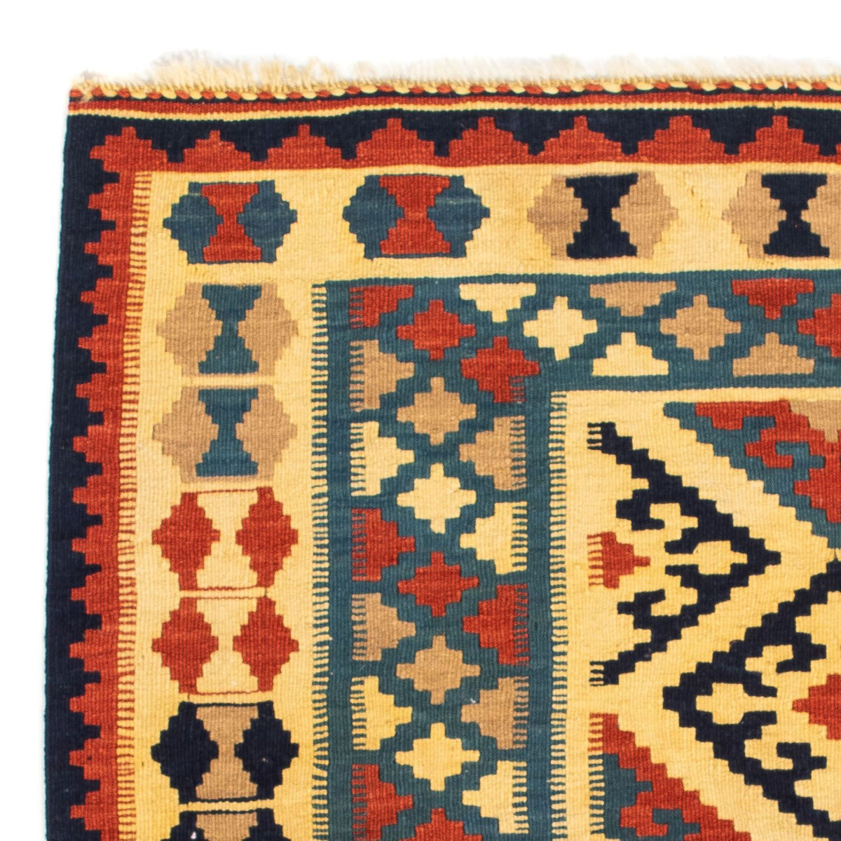 Kilim Fars Tapijt 100x100cm