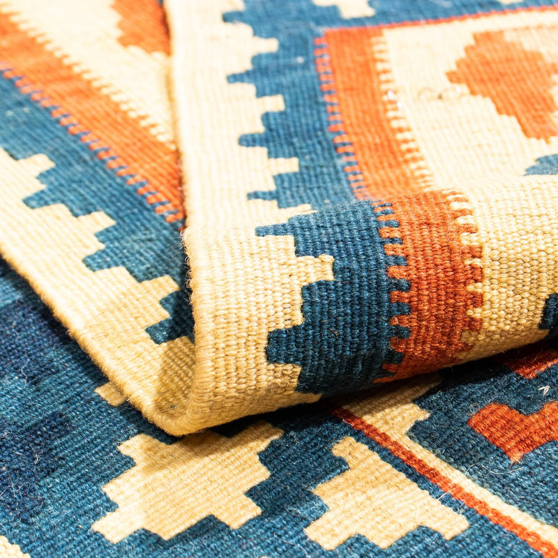 Kelim tapijt - Oosters vierkant  - 106 x 100 cm - veelkleurig