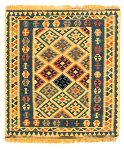 Kilim Fars Tapijt 95x102cm