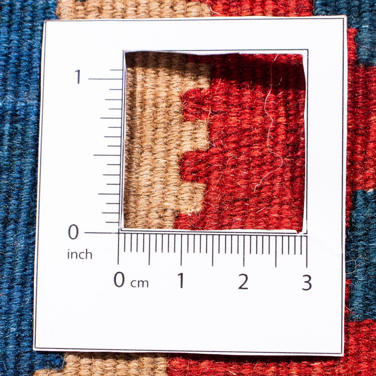 Kelim tapijt - Oosters vierkant  - 108 x 100 cm - donkerblauw