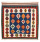 Kilim Fars Tapijt 98x98cm