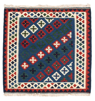 Kilim Fars Tapijt 100x100cm