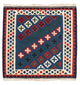 Kilim Fars Tapijt 100x100cm