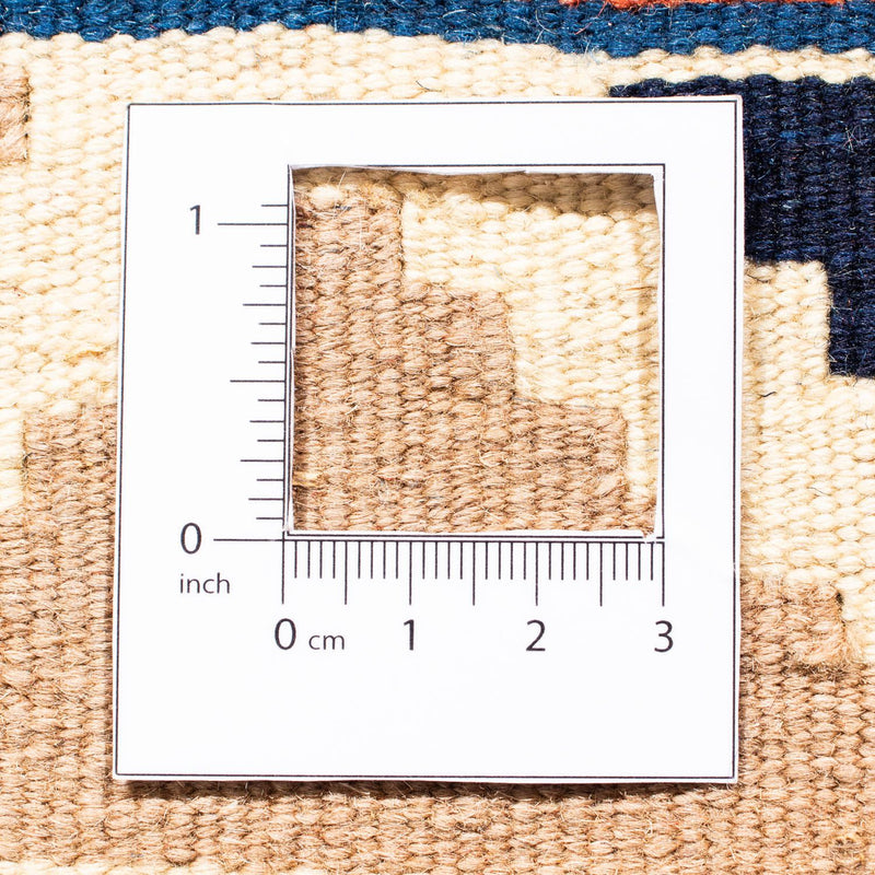 Kelim tapijt - Oosters vierkant  - 104 x 102 cm - donkerblauw