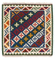Kilim Fars Tapijt 102x104cm