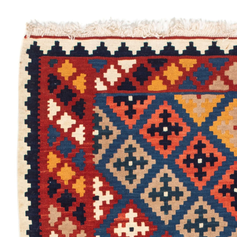 Kelim tapijt - Oosters vierkant  - 103 x 97 cm - donkerblauw