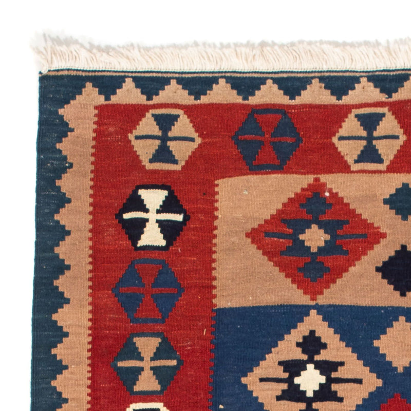 Kelim tapijt - Oosters vierkant  - 100 x 97 cm - veelkleurig