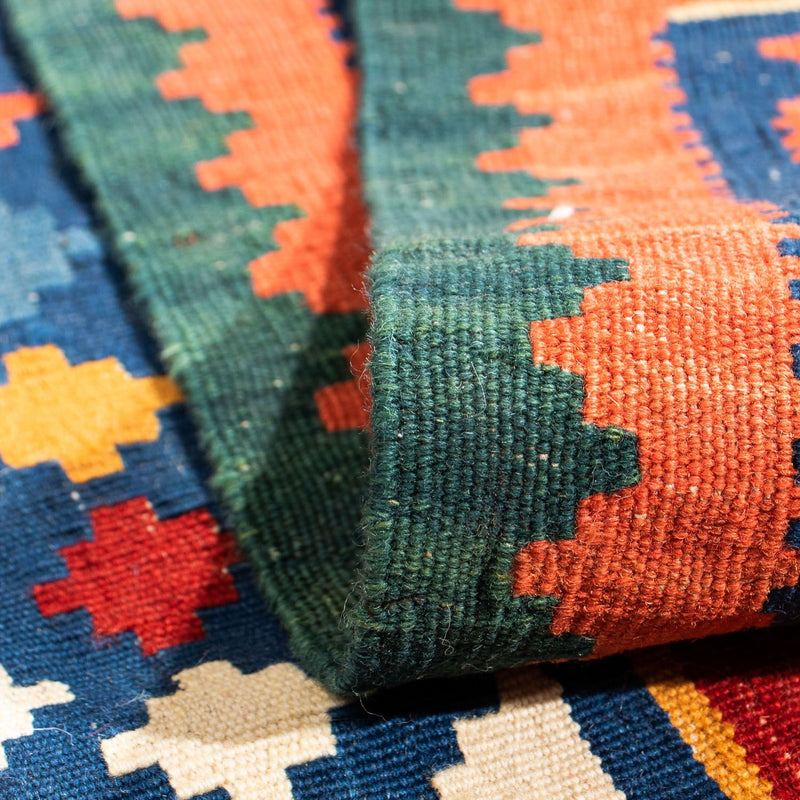 Kelim tapijt - Oosters vierkant  - 104 x 101 cm - donkerrood