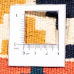 Kelim tapijt - Oosters vierkant  - 103 x 100 cm - donkerblauw