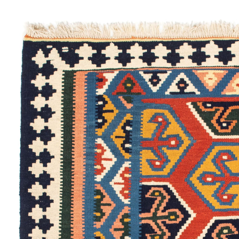 Kelim tapijt - Oosters vierkant  - 105 x 103 cm - rood