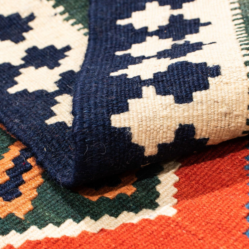 Kelim tapijt - Oosters vierkant  - 105 x 103 cm - rood