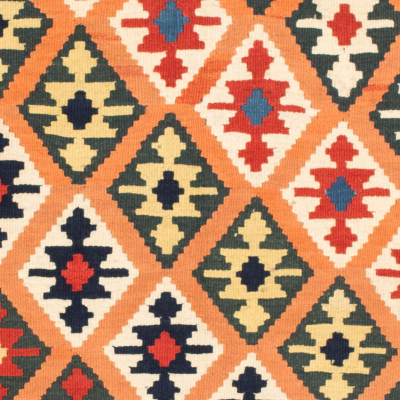 Kelim tapijt - Oosters vierkant  - 103 x 100 cm - lichtbruin