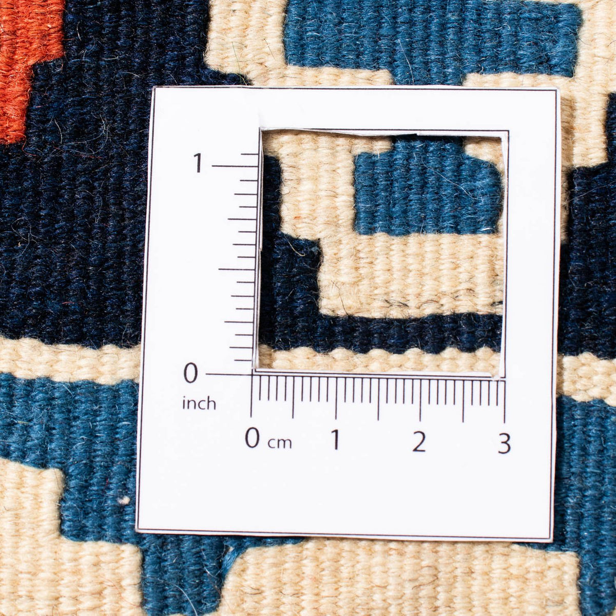 Kelim tapijt - Oosters vierkant  - 114 x 102 cm - rood