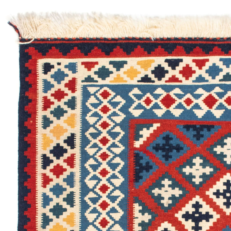 Kelim tapijt - Oosters vierkant  - 105 x 103 cm - rood