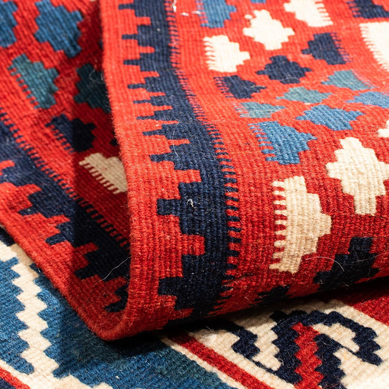 Kelim tapijt - Oosters vierkant  - 103 x 100 cm - veelkleurig