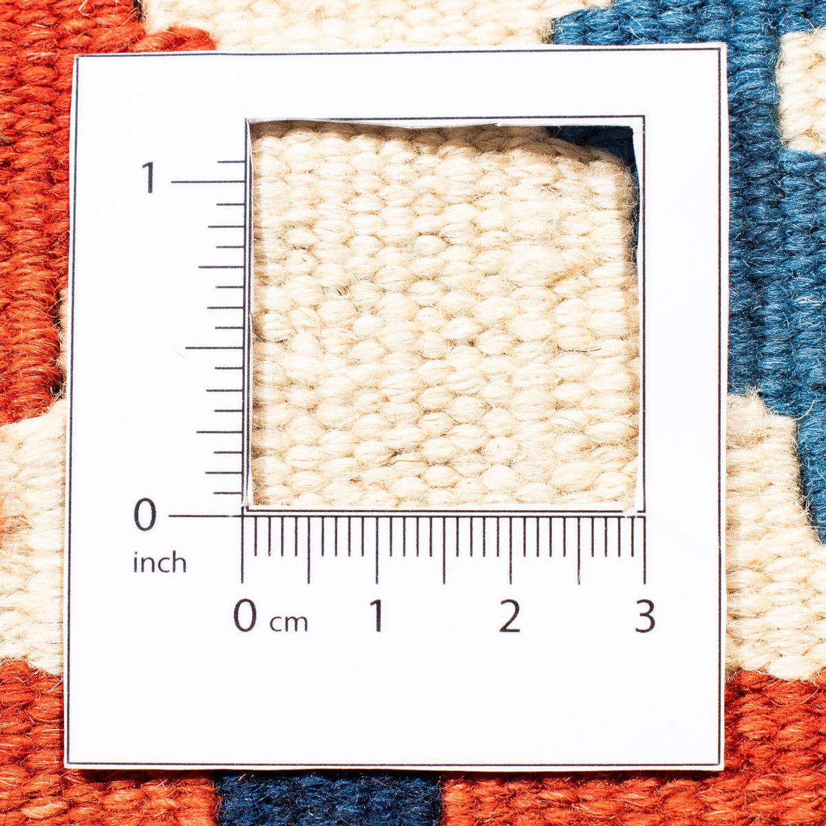 Kelim tapijt - Oosters vierkant  - 103 x 102 cm - donkerrood