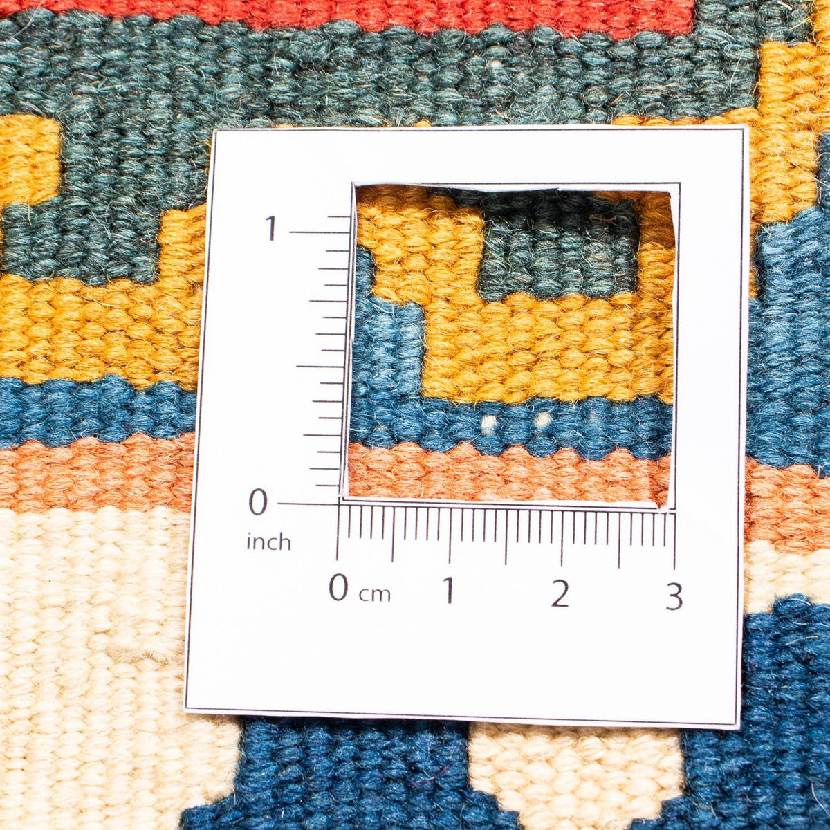 Kelim tapijt - Oosters vierkant  - 108 x 97 cm - roest