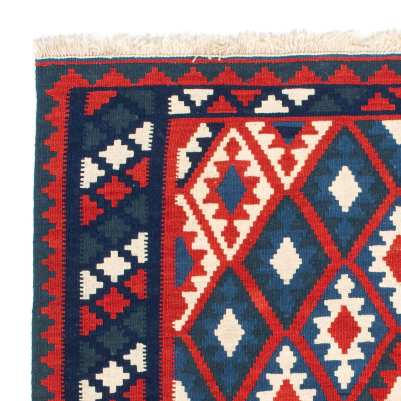 Kelim tapijt - Oosters vierkant  - 102 x 94 cm - donkerrood