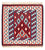 Kelim tapijt - Oosters vierkant  - 106 x 103 cm - donkerrood