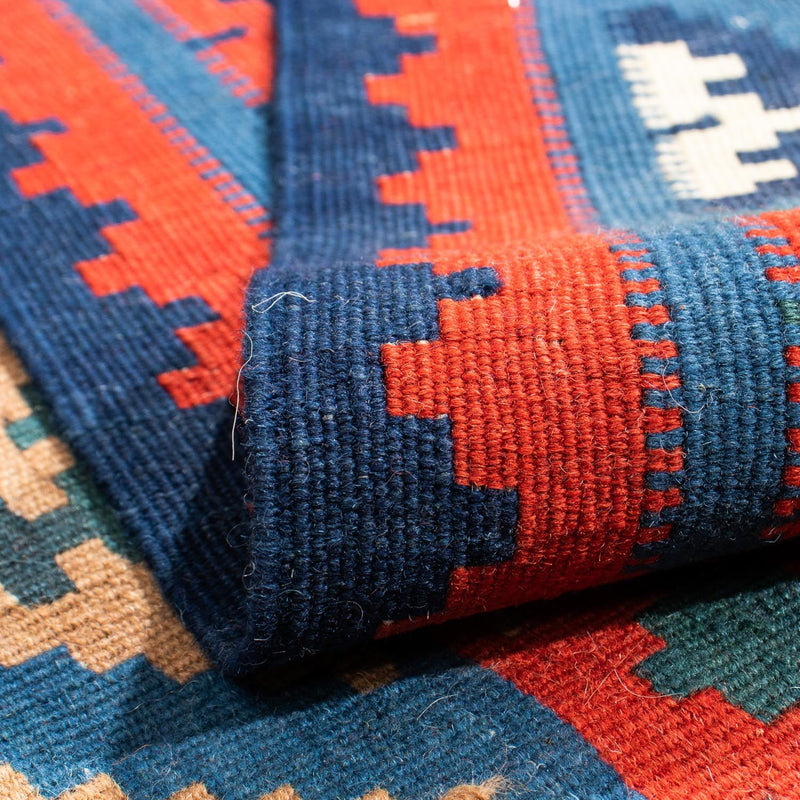 Kelim tapijt - Oosters vierkant  - 105 x 104 cm - veelkleurig