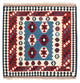 Kilim Fars Tapijt 107x102cm