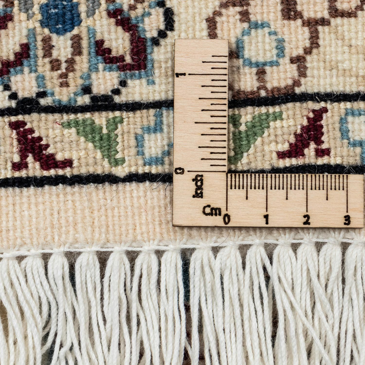 Perzisch tapijt - Nain - Koninklijk - 358 x 255 cm - beige