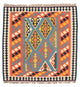 Kilim Fars Tapijt 102x101cm