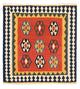 Kilim Fars Tapijt 105x100cm