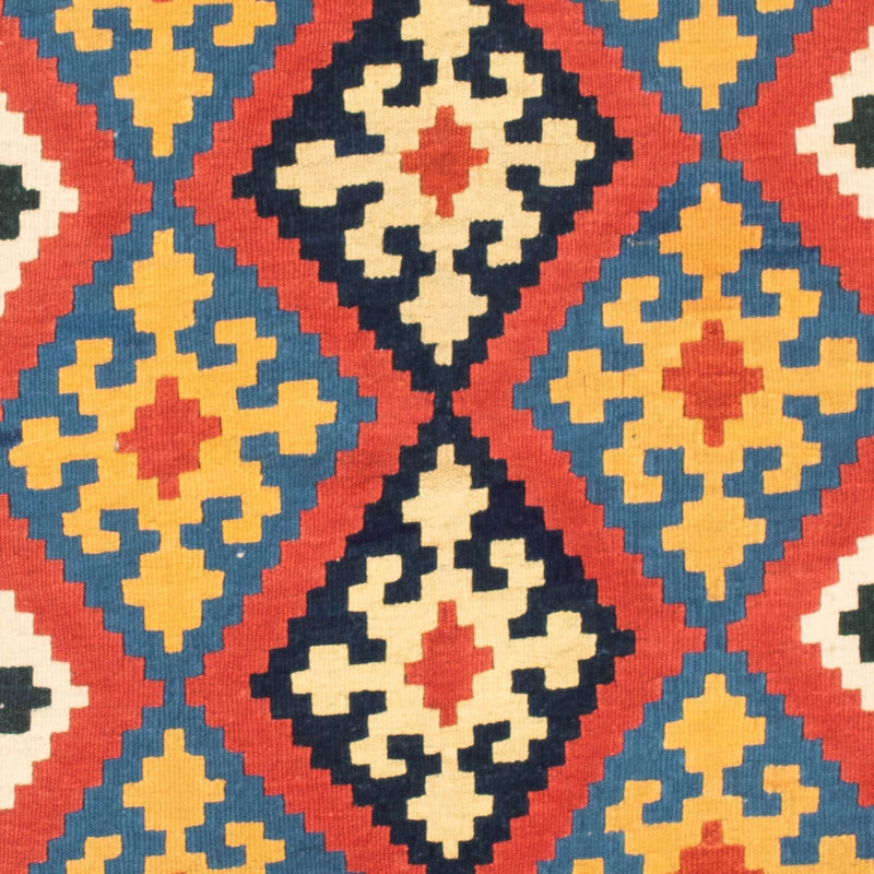 Kelim tapijt - Oosters vierkant  - 102 x 101 cm - rood